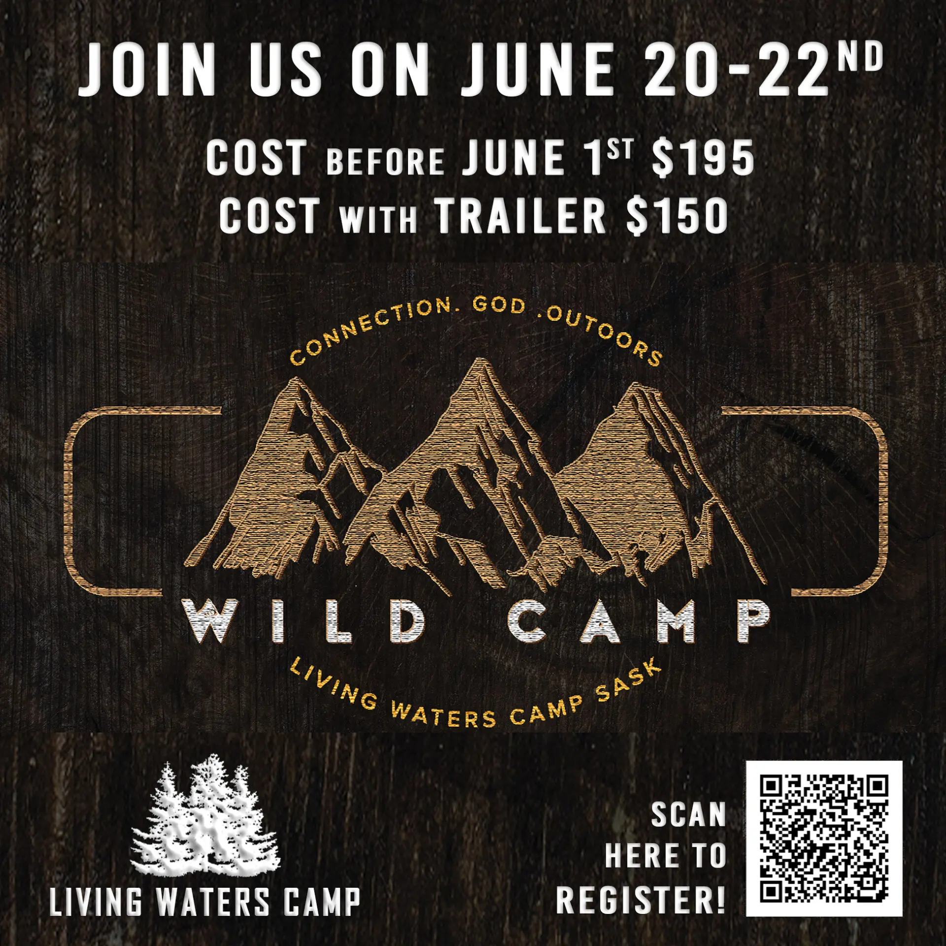 WILD CAMP FOR MEN - BULLETIN