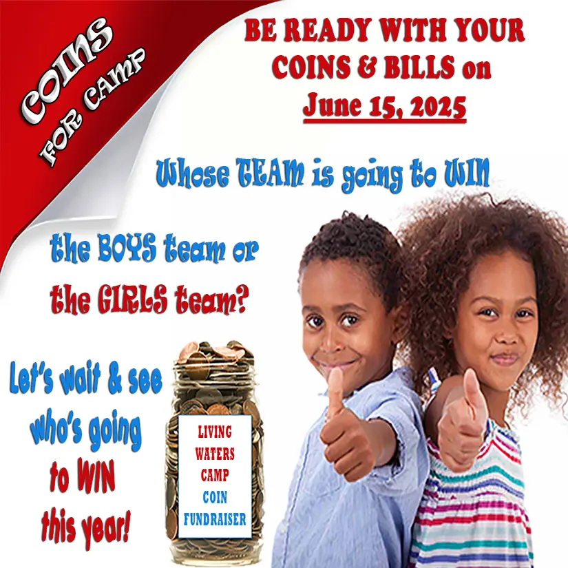 2025 - JUNE 15 - COIN FUNDRAISER -BULLETIN - NO RED NOSE